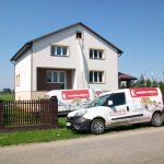 Izolacja ocieplenie stropu w domu Śniadowo