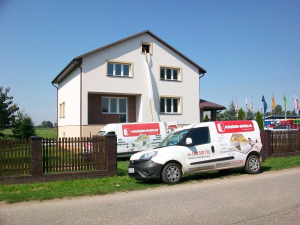 Izolacja ocieplenie stropu w domu Śniadowo