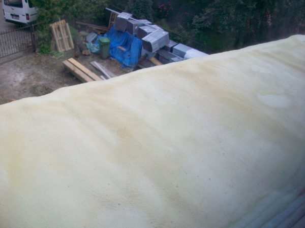 Realizacje izolacja tarasu ocieplenie pianką PUR